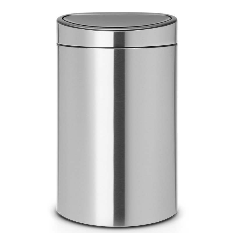 Brabantia Touch Top Stainless Steel Bin & Reviews Wayfair.co.uk